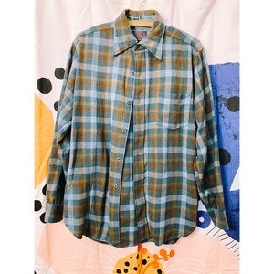 Vintage Pendleton Wool Plaid Shirt/Overshirt
